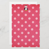 entzückender Pinguin Briefpapier (Vorne/Hinten)