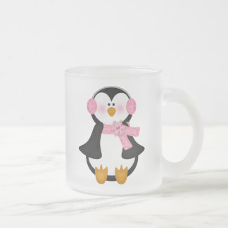 entzückender Pinguin Mattglastasse