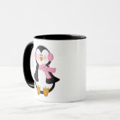 entzückender Pinguin Tasse (Vorderseite Links)