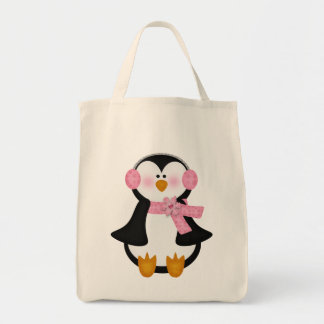 entzückender Pinguin Tragetasche
