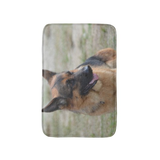 Entzückender Schäferhund Badematte (Vorderseite Vertikal)