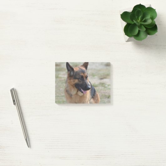 Entzückender Schäferhund Post-it Klebezettel (Büro)