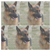 Entzückender Schäferhund Stoff (Muster)