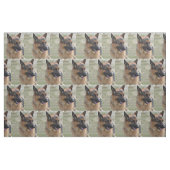 Entzückender Schäferhund Stoff (Fat Quarter (45,7 x 55,9 cm))