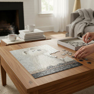 Entzückender Scotty-Hund - Whimsical-Art Puzzle