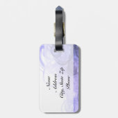 Entzückender Text | des Ballerina-Tänzer-| DIY Gepäckanhänger (Rückseite vertikal)