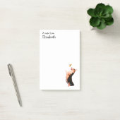 Entzückender Tricolor WaliserCorgi Post-it Klebezettel (Büro)