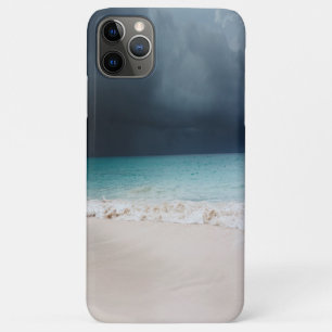 Entzückender tropischer Strand, Sandwellen, Wolken Case-Mate iPhone Hülle