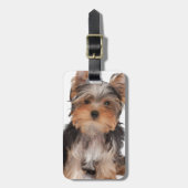 Entzückender Welpe Gepäckanhänger (Vorderseite vertikal)