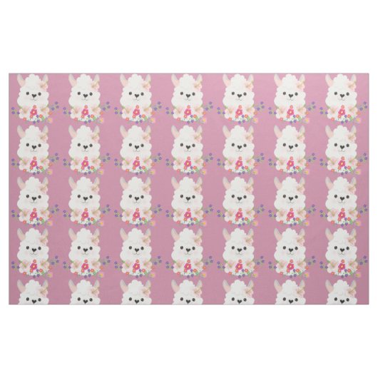 Entzückendes Alpaka Stoff (Fat Quarter (45,7 x 55,9 cm))