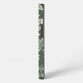 Entzückendes Blätterdesign iPhone Hülle (Linke Seite)