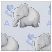 Entzückendes blaues stoff (Nahaufnahme)