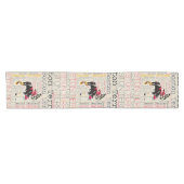 Entzückendes Boston Terrier Kurzer Tischläufer (Horizontal)