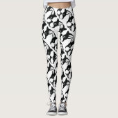 Entzückendes Boston Terrier Leggings (Vorderseite)