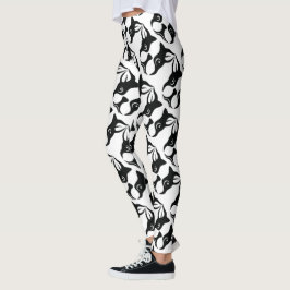 Entzückendes Boston Terrier Leggings