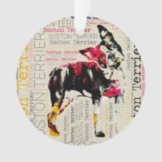 Entzückendes Boston Terrier Ornament