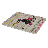 Entzückendes Boston Terrier Schneidebrett (Ecke)