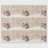 Entzückendes Eichhörnchen in der Geschenkpapier (Flach)