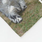 Entzückendes Englisch Cocker spaniel Fleecedecke (Ecke)