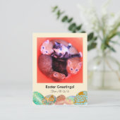 Entzückendes Feiertagspostkarte (Stehend Vorderseite)