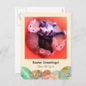 Entzückendes Feiertagspostkarte (Vorne/Hinten)