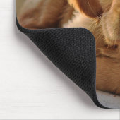 Entzückendes golden retriever-Hündchen Mousepad (Ecke)