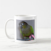 Entzückendes Greencheek Conure Kaffeetasse (Links)