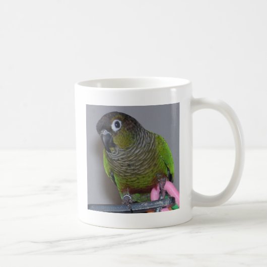 Entzückendes Greencheek Conure Kaffeetasse (Rechts)
