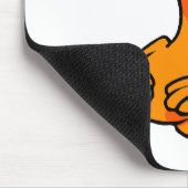 Entzückendes großes mit Augen alien Mousepad (Ecke)