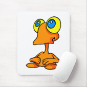Entzückendes großes mit Augen alien Mousepad (Mit Mouse)
