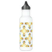 Entzückendes Hummel-Bienen-Muster Trinkflasche (Links)