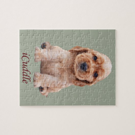 Entzückendes iCuddle Cocker spaniel Puzzle (Horizontal)
