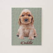 Entzückendes iCuddle Cocker spaniel Puzzle (Vertikal)