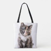 Entzückendes Kaliko-Kätzchen Tasche (Rückseite)