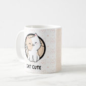 Entzückendes Kitzdesign Kaffeetasse (Vorderseite Links)