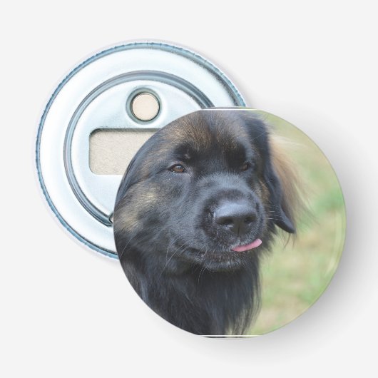 Entzückendes Leonberger Flaschenöffner (Vorderseite)