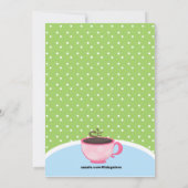 Entzückendes Mädchen u. BoyIce Einladung (Rückseite)