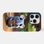 Entzückendes Maus-Design iPhone 15 Pro Hülle (Rückseite (Horizontal))