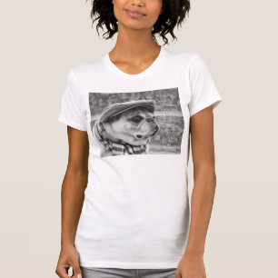 Entzückendes Mopst-shirt mit inspirational Zitat T-Shirt