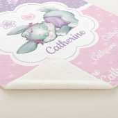 Entzückendes Name-Schlafenhäschen Sherpadecke (3/4)