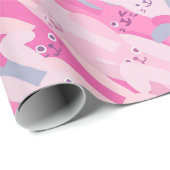 Entzückendes Packpapier des Osterhasen-Muster-| (Rolleneckpunkt)