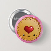 Entzückendes Plätzchen Button (Vorne & Hinten)