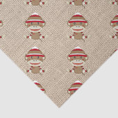 Entzückendes rustikales kundenspezifisches seidenpapier (Ausschnitt)