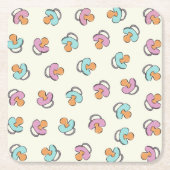 Entzückendes Schnuller-Geschlecht decken Rechteckiger Pappuntersetzer (Vorderseite)