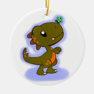 Entzückendes T-Rex Keramikornament