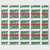 entzückendes Tierdesign Geschenkpapier (Flach)