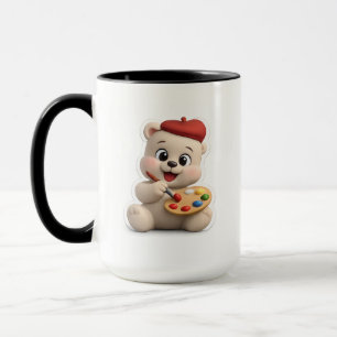 Entzückendes und süßes Teddybär-Design Tasse