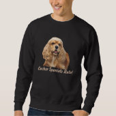 Entzückendes UnisexSweatshirt Cocker spaniels Sweatshirt (Vorderseite)
