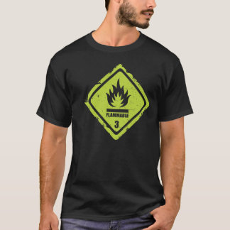 Entzündbar T-Shirt