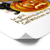 Entzünde alle Pumpkins! Poster (Ecke)